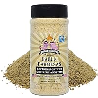 Smoke n Sanity Garlic Parmesan - Certified Low FODMAP - Gluten Free (8.0 oz Shaker)