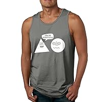 You're Pointless Funny Math World Maths Day Gift Man Tank Top Funny Sleeveless Workout Shirt