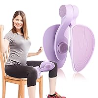 Thigh Master Thigh Exerciser for Women,Inner Thigh Exercise Equipment,Pelvic Floor Muscle Trainer,Kegel Exercise Products for Women Home Gym (Purple)
