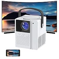 5G WiFi Bluetooth 1080p Projector,230 ANSI Home Theater Outdoor Portable Movie FHD Projector with 5W Speaker,Compatible with Android/iOS/Windows/TV Stick/HDMI/USB