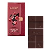 Belgian Chocolate Tablet – Dark Chocolate Cocoa Nibs (70% Cocoa) Tablet – Variety Pack - Natural Organic, Gluten Free, Non-GMO – Chocolate Lovers Snack