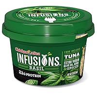 Chicken of the Sea Infusions Tuna, Basil, 2.8 Ounce