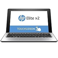 HP Elite X2 1012 G1 2-in-1 Touchscreen Business Tablet Laptop, 12” FHD, Intel Core M7-6Y75, 8GB RAM, 256GB SSD, Backlit Keyboard, Windows 10 Pro (Renewed)
