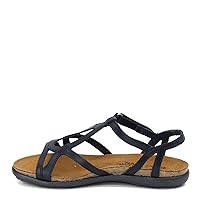 Footwear Women's Dorith Sandal with Cork Footbed and Arch Support Footbed - Adjustable Sandal With Backstrap - Comfort and Support - Lightweight and Perfect for Travel - Narrow to Medium Fit