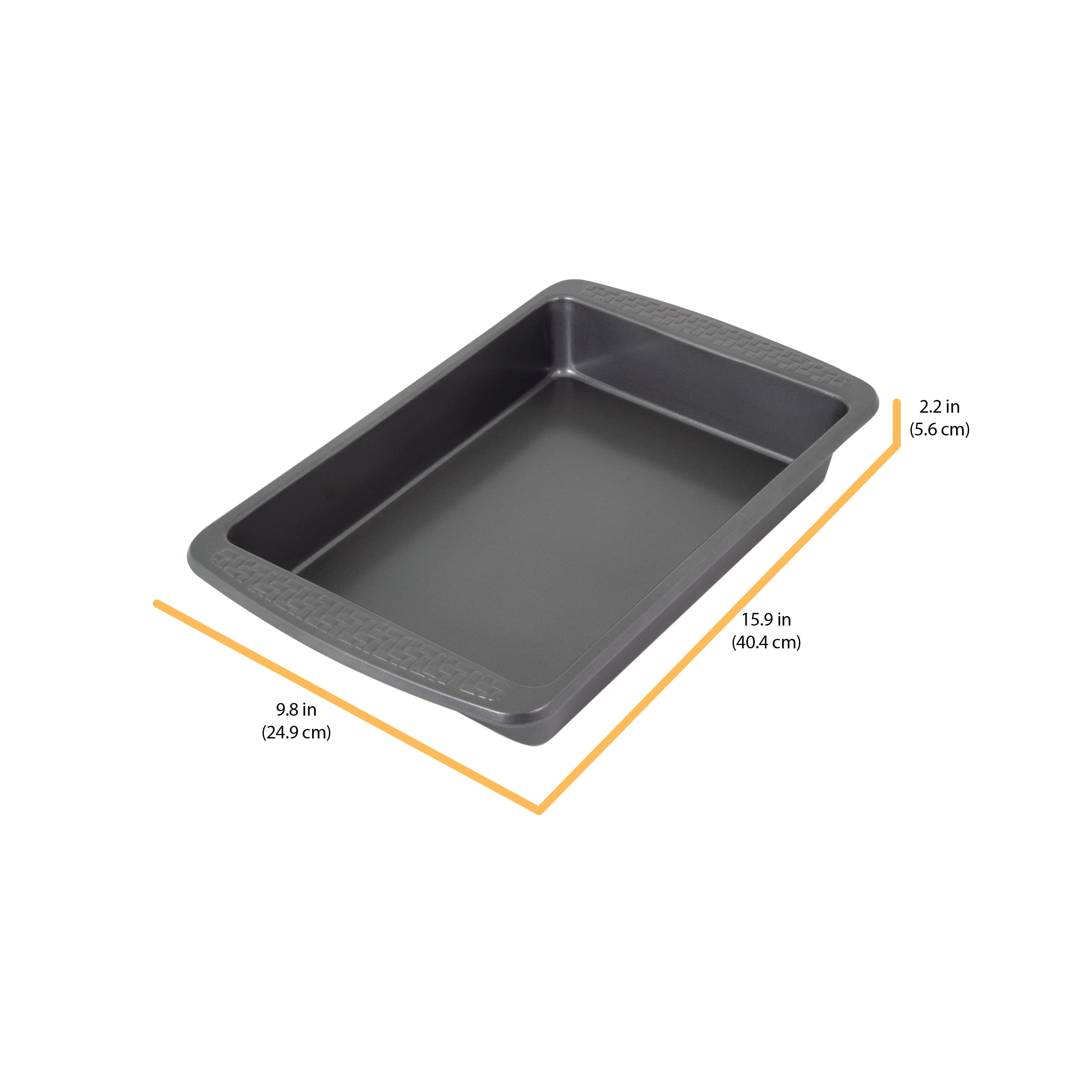 Chicago Metallic Everyday Non-Stick Cake and Brownie Pan. Perfect for making traditional cakes,casseroles, macaroni and cheese, and more