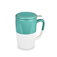 Delia Good Morning Gorgeous Tea Mug & Infuser, One size, Green