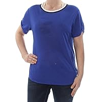 Free People Womens Zephyr Open Back Short Sleeves T-Shirt