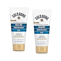 Gold Bond Ultimate Healing Skin Therapy Cream with Aloe - Fresh Clean - 5.5 oz - 2 pk