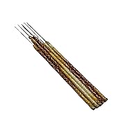 Aari Needles for Beading Work, Silk, Zari, Knitting Purpose (40 mm, Pack of 5 Needles)