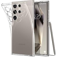 Spigen Liquid Crystal Designed for Galaxy S24 Ultra Case (2024), [Military-Grade Protection] - Crystal Clear