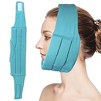 Face Ice Pack for Wisdom Teeth, 2 Hours Long Lasting Cold Therapy Flexible Cold Pack Head Wrap for Wisdom Teeth Surgery, TMJ, Chin, Oral Pain, Facial Surgery, Jaw Pain