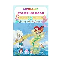 The Mermaid is Confident, Brave & Beautiful, Coloring Book for girl: The Mermaid Coloring Book For Kids Ages 4-8 (8.5x11 inch)