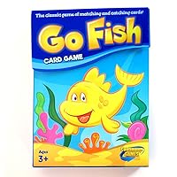 Go Fish Classic Card Game Fun for Children Age 3 and Up, Blue