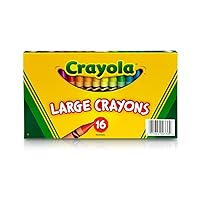 Crayola Large Crayons, Classic Colors, 16 Count