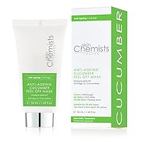 skinChemists Anti-Ageing Cucumber Peel Off Mask with Instant results - Perfect Blackhead and Pores Remover - Deeply Purifying and Cleansing & Fighting Acne with Natural Chamomile - 50ml