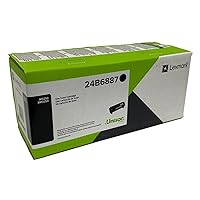 Lexmark 24B6887 M3250 XM3250 Toner Cartridge (Black) in Retail Packaging