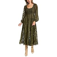 French Connection Women's Long Sleeve Anmial Printed Dress