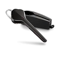 Plantronics Voyager Edge Wireless and Hands-Free Bluetooth Headset - Compatible with iPhone, Android, and Other Leading Smartphones - Carbon Black (Renewed)