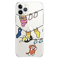 TPU Case Compatible for iPhone 15 Pro Max Girls Clear Colored Kitties Design Print Teen Animal Theme Cute Yellow Cats Flexible Silicone Slim fit Soft Funny