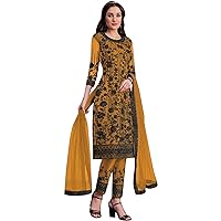 Ready to Wear Indian Pakistani Designer Straight Salwar Kameez Trouser Pant Suits For Women