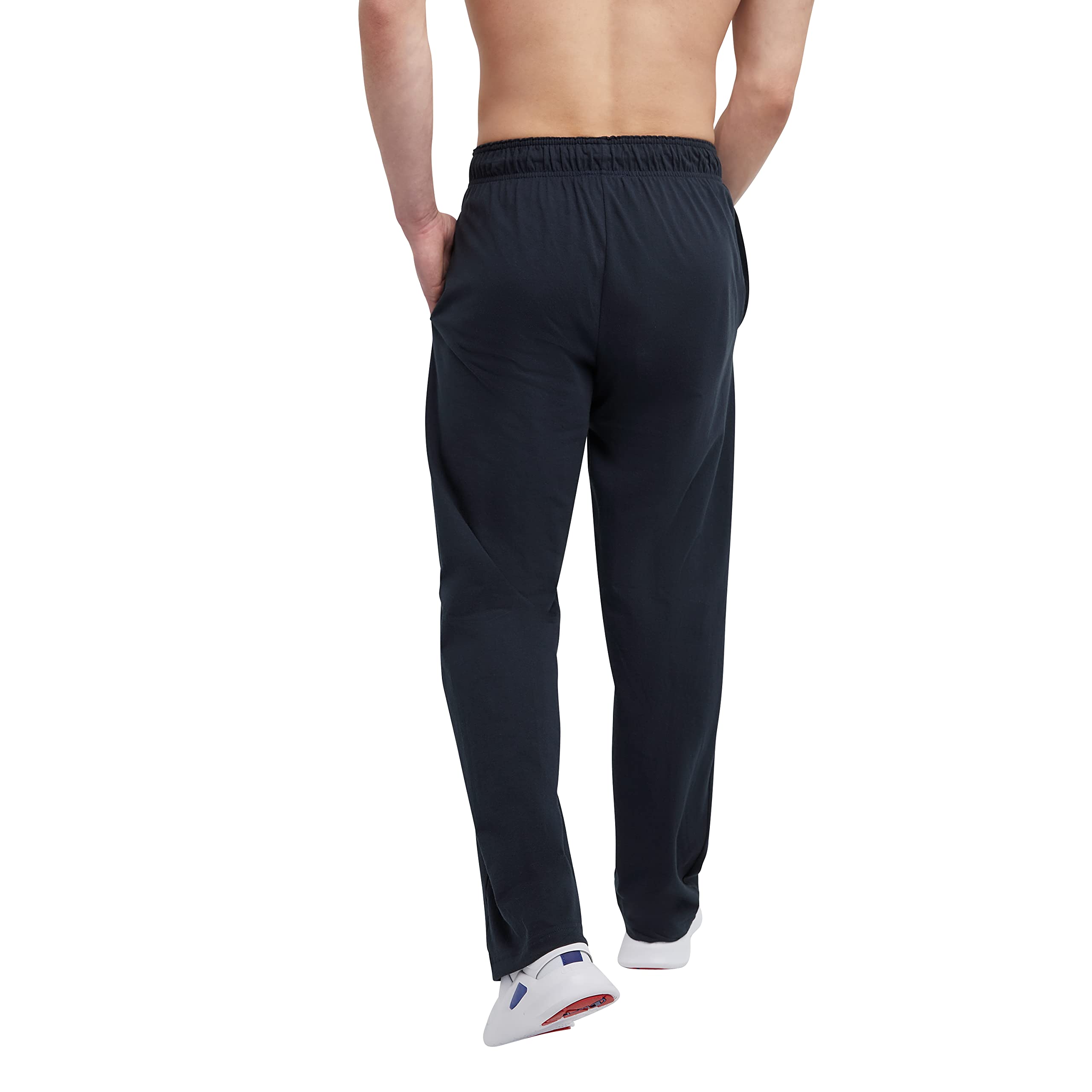 Champion Men's Pants, Everyday Cotton Pants for Men, Open Bottom Pants (Reg. Or Big & Tall)