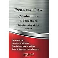 Criminal Law & Procedure: Essential Law Self-Teaching Guide (Essential Law Self-Teaching Guides)