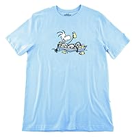 Nautical Men's Funny Beer Boat Ultra Soft Cotton T-Shirt