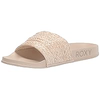 Roxy Women's Slippy Jute Slide Sport Sandal