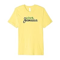 Love Jamaica West Indian Caribbean Jamaican Carnival Premium T-Shirt