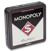 WS Game Company Monopoly Nostalgia Edition in Collectible Tin