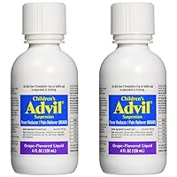Advil Children's Pain Reliever, Grape, 4 FL. OZ (Pack of 2)