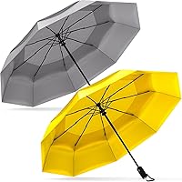 Repel Umbrella The Original Portable Travel Umbrella - Umbrellas for Rain Windproof, Strong Compact Umbrella for Wind and Rain - Perfect For On-the-Go, Car Umbrella, Backpack Umbrella