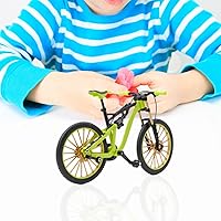 Vintage Kids Bike Toy, Cool Toys Miniature Bike Model Finger Mountain for Kids Birthday Gifts