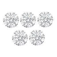 Excellent Loose Natural Diamond 5Pc. in 0.37ct. G H VS1 Brilliant Round Unheated Untreated for Ring Pin & Other Fine Jewelry