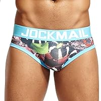 JOCJMAIL Mens Briefs Mens Mens Comfortable Underwear Playful Printed Men Briefs Athletic Underwear