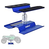 Hobbypark Aluminum Alloy RC Car Work Stand Repair Workstation 360 Degree Rotation Lift Or Lower for 1/8 1/10 1/12 Scale Cars Trucks Buggies