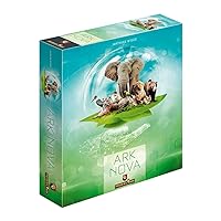 Capstone Games: Ark Nova Card Drafting, Hand Management Strategy Board Game, 1-4 Players, 90 to 150 Minute Game Play