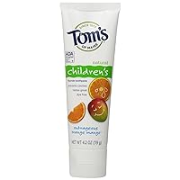 Toms of Maine, Toothpaste Outrageous Orange Mango Fluoride, 4.2 Ounce