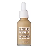 Half Measure Dewy Foundation - Gingerbread by Carter Beauty for Women - 1.01 oz Foundation