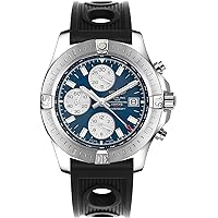 Breitling Colt Chronograph Automatic Men's Watch w/Black Ocean Racer Rubber Strap A1338811/C914-200S