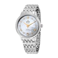 Omega De Ville Mother of Pearl Dial Ladies Watch 424.10.33.20.55.002