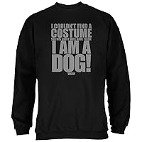 Animal World Halloween Cheap Dog Costume Black Adult Sweatshirt