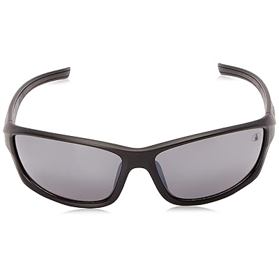  Ironman Men's Relentless Wrap Sunglasses, Matte Black