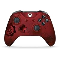 Microsoft WL3-00001 - Xbox One Gears of War 4 Crimson Omen Limited Edition Wireless Controller (Renewed)