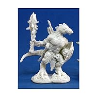 REAPER Lizardman Warrior (1) Miniature