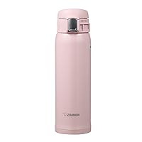Zojirushi SM-SA48PB Stainless Steel Vacuum Insulated Mug, 1 Count (Pack of 1), Pearl Pink