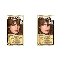 Superior Preference Fade-Defying + Shine Permanent Hair Color, 5G Medium Golden Brown, Pack of 2, Hair Dye