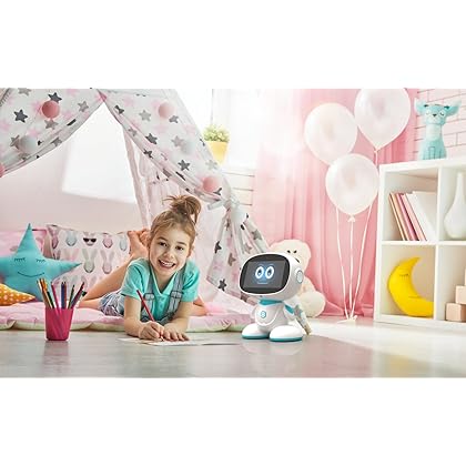 Misa Blue: Next Generation KidSafe Certified Programmable Robot - Multifunctional Smart Home Educational Toy - STEM Learning & Fun