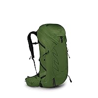 Osprey Talon 36L Men's Hiking Backpack with Hipbelt, Green Belt/Black L/XL