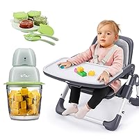 Baby Food Maker + Booster Seat for Toddlers